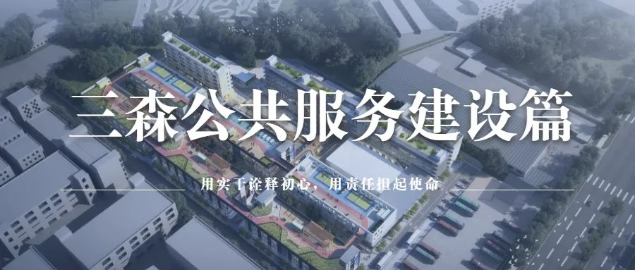 三森公共服务建设篇 | 助力推进城市公共服务体系建设高质量发展