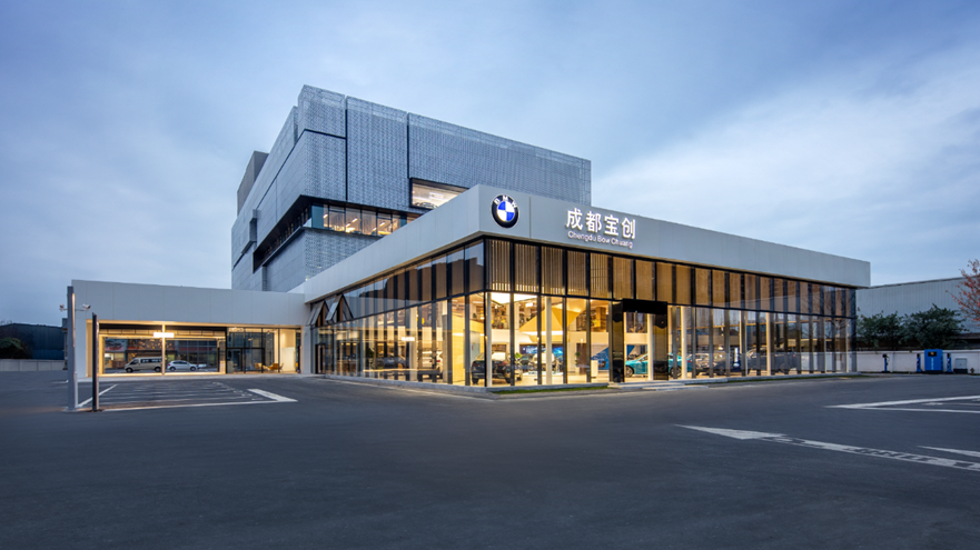 三森佳作丨成都宝创BMW&MINI展厅综合体